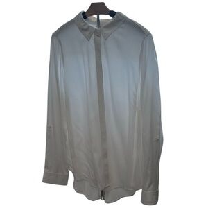 Westport 1962, White Button Up Blouse, Size 1X, Excellent Condition, No Flaws